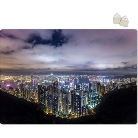 HONG KONG - POSTER in PVC da 3mm - Misura: 70x100 cm