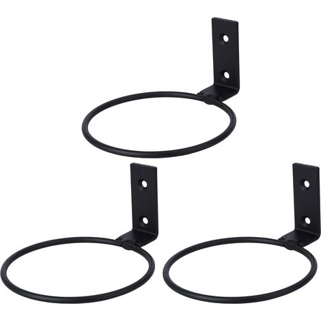 Set mit 3 Wandhalterungen für Blumentöpfe (1/5)
