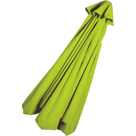 Toile de Rechange pour Parasol Baleines Polyester Auvent de Remplacement pour Parasol de Cour Jardin Plage,6.5ft 200 cm 6 Ribs