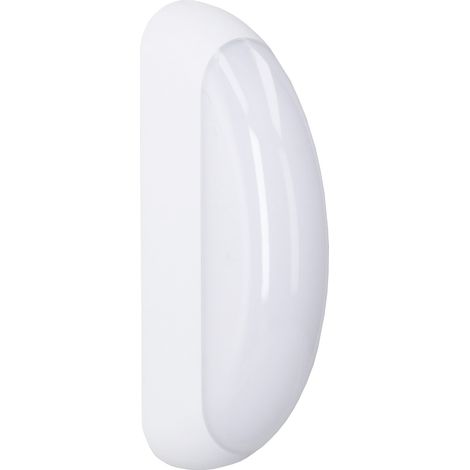 Forlight Noa - Aplique Exterior LED 5W y 398lm con Luz Cálida 3000K. Aplique de Pared para Jardín y Terraza. Lámpara LED Impermeable y Resistente IP44. Color Blanco (1/5)