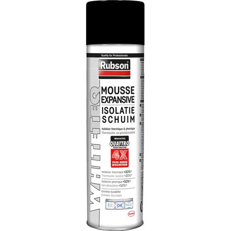 Mousse Expansive White Teq, Isolation, Aérosol 500ml, Blanc (1/5)