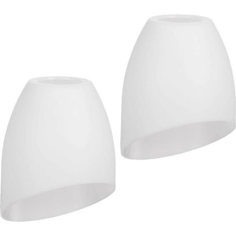 Lot de 2 abat-jour en plastique en forme de fer à cheval, abat-jour décoratif de rechange (1/5)