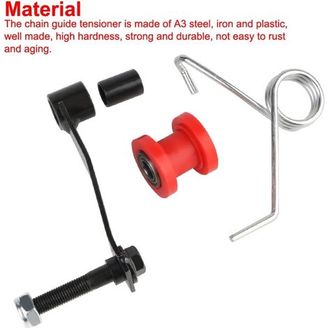 Guide du Rouleau de Chaîne de Gardien de Guet de Tension pour ATV 110 125 150 200 250ccs de Pièces de Rechange Pièces de Moto Accessoire (1/5)