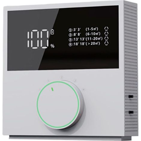 Luftreiniger – Intelligente Lüftergeschwindigkeit, USB-Ladefunktion, smarter Luftreiniger, geeignet für Schlafzimmer, Büros, Spas, Hotels usw. (1/5)