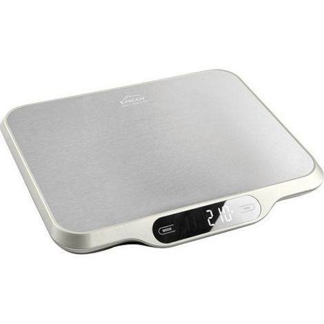 balanza cocina electronica 15kg - 1g acero inoxidable - 61717 - lacor -