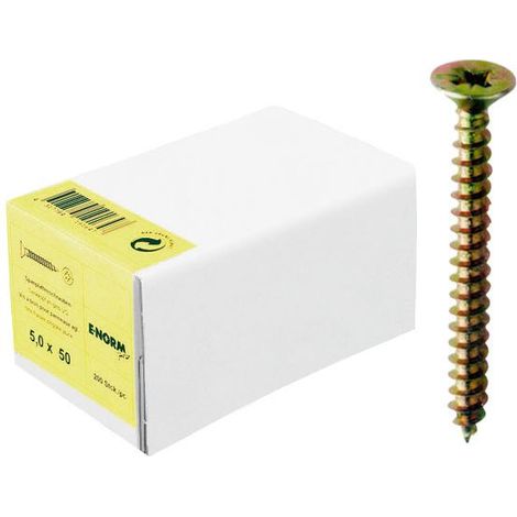 Spanplattenschraube Senkkopf zn gelb VG PZD 4,5x 45 KPpro 100 Stk (1/3)