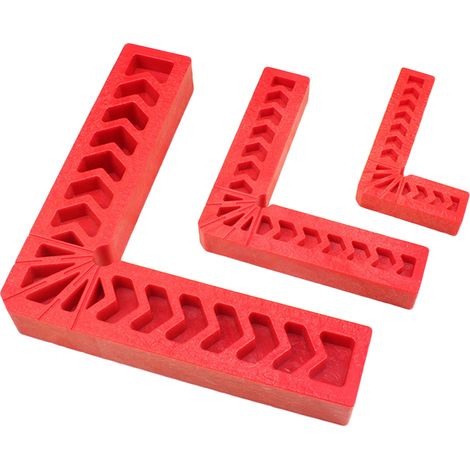 Serre-joint à angle droit (90°), serre-joint angulaire, porte-serre-joint pour le travail du bois, outil manuel, serre-joint de fixation en L (1/5)
