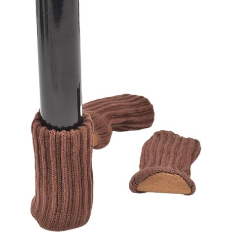 Protège-pieds de table silencieux, chaussettes pour pieds de chaise, 2 (1/2)