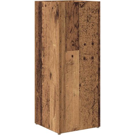 vidaXL Soporte de Sombrilla Madera vieja 25 x 24,5 x 64 cm (1/5)
