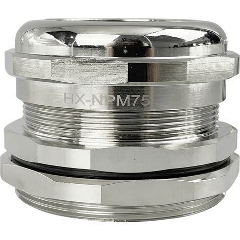 TRU COMPONENTS TC-10302864 Kabelverschraubung M75 Messing (vernickelt) Metall 1 St. (1/2)