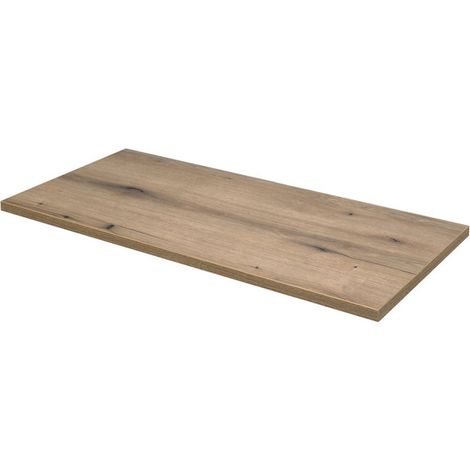 Plateau meuble sous vasque - 100 x 46 x 2,5 cm - Oak Coast Evoke - Livraison gratuite