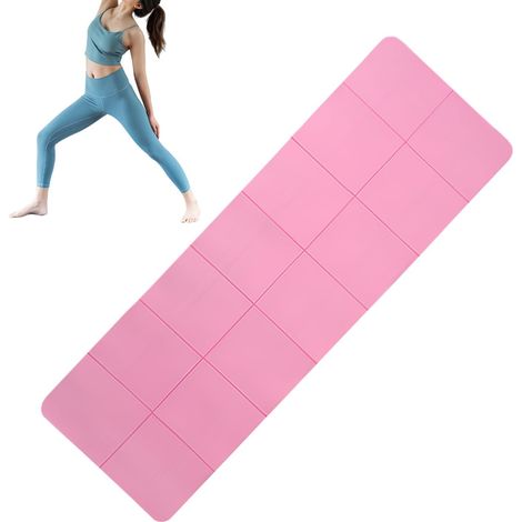 Tapis De Yoga Pliable - 183 x 61 cm Portable Antidérapante - Tapis De (1/5)