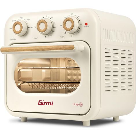 Friteuse à air chaud 14L, four multifonction 5 en 1, grill, déshydrateur, convection, ventilateur puissant, température 230°C, minuteur, accessoires inox, lumière interne (1/5)