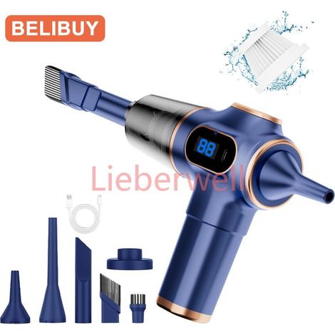 Aspirateur de voiture sans fil ABS - Appareil ménager - Canapé - Bureau - Haute puissance - Machine de nettoyage domestique - Nettoyeur de tapis,version améliorée (1/4)