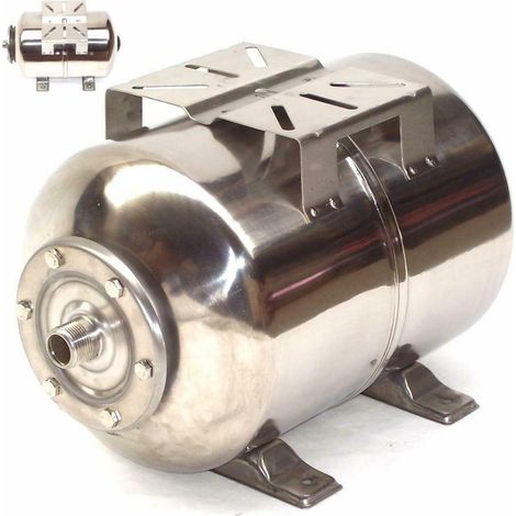 VA Edelstahl Membrankessel 24L Hauswasserwerk Tank 44330 Behälter Druckbehälter (1/5)
