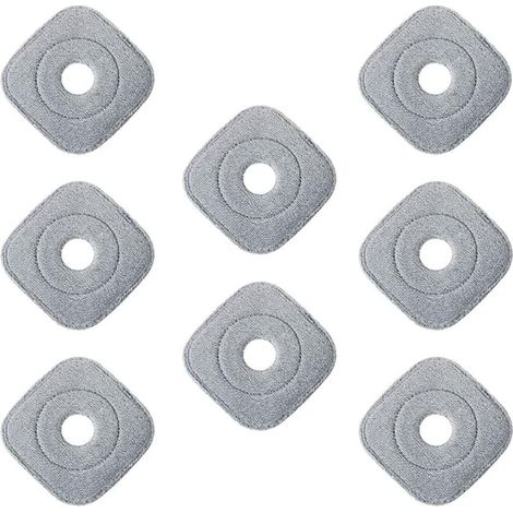 CSPARKV 8 Pi¨¨Ces Chiffon de Vadrouille pour Vadrouille Presser Vadrouille S¨Paration Automatique Rotation Nettoyage Vadrouille Chiffon (1/4)