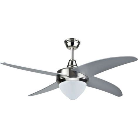 Ventilatore da soffitto con luce e velocità regolabile a distanza (1/3)