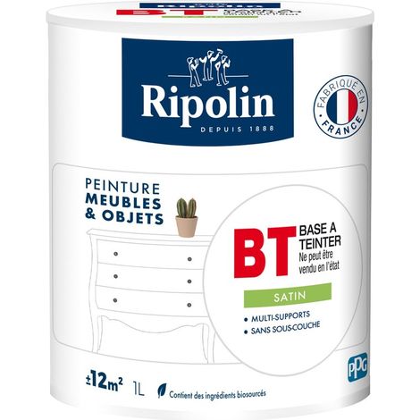 RIPOLIN Peinture meuble et objet, RIPOLIN, base bt 1l