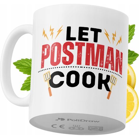 Taza de café/té divertida con diseño de texto humorístico para cartero. Taza ideal para cumpleaños, santos y días festivos. Taza premium para ocasiones especiales en casa, la oficina o el trabajo. Col (1/5)
