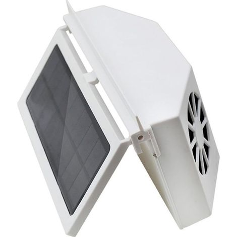 Ventilateur Solaire pour Voiture Ambiance Estivale, Extraction (1/5)