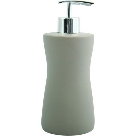 Distributeur de savon Céramique PALMA Taupe MSV (1/3)