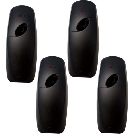 Set di 4 diffusori d'aria automatici a parete, perfetti per bagni e toilette, con impostazioni regolabili e facile installazione. (1/5)