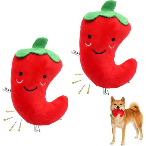 Jouet chien peluche durable, interactif couineur petites tailles (1/5)