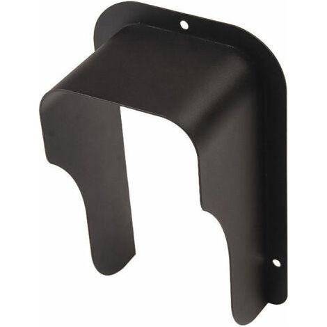 Contrôle d'accès étanche à la pluie vidéo sonnette étanche couverture bâtiment interphone pluie couverture métal anti-poussière pare-soleil couverture noir (1/4)