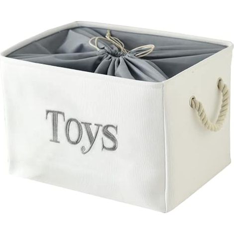 Filiyano-Coffre à jouets pour enfants, paniers de rangement, boîtes de rangement, coffres à jouets pour bébés garçons et filles, coffre à jouets avec (1/5)