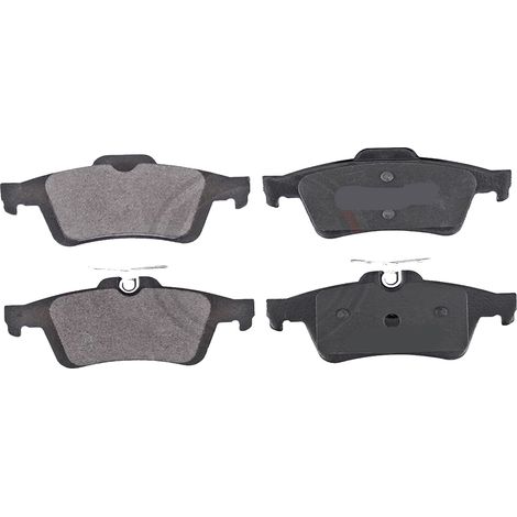 KIT PASTIGLIE FRENO POSTERIORI compatibile con MAZDA 3 (BK) / PASTIGLIE FRENANTI AUTO OEM FDB1931, / SOSTITUZIONE DIRETTA / BASSA POLVERE / SILENZIOSO
