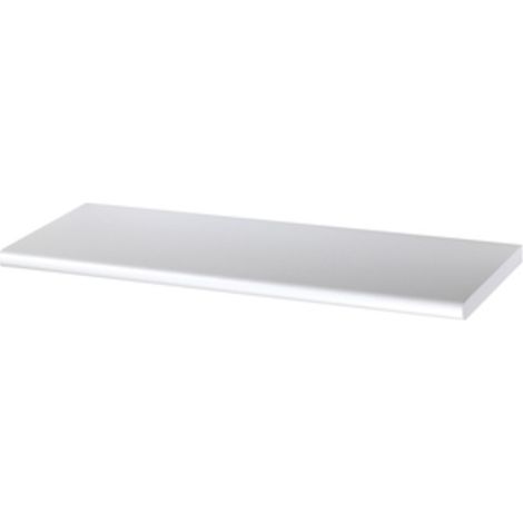 4 pz mensola bianca rettangolare ripiano in legno mensole 60x25x2,5 cm