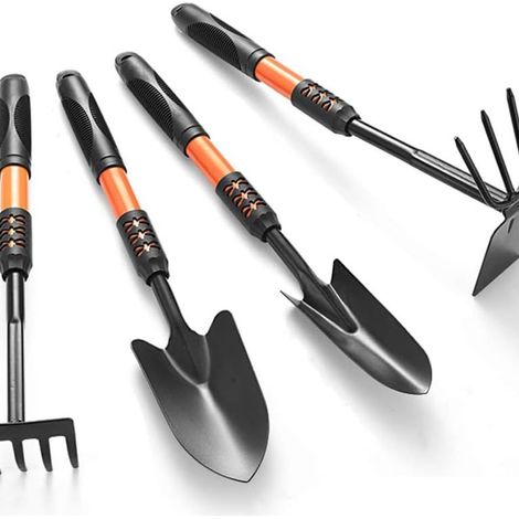 Set di attrezzi da giardinaggio resistenti, set da giardinaggio da 4 pezzi, set di attrezzi per piante grasse (1/5)