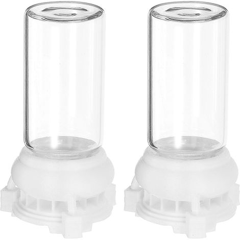 Lot de 2 boîtes d'alimentation transparentes pour fourmis, contenants pour nourriture pour fourmis (1/3)