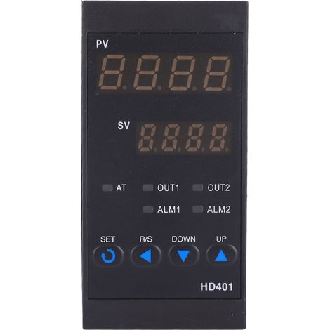 Regulateur De Temperature PID - 0 À 1300 °C - Affichage Numérique Double PV/SV - Pour Chauffage Et Refroidissement Intelligent - 1 Pièce (1/5)