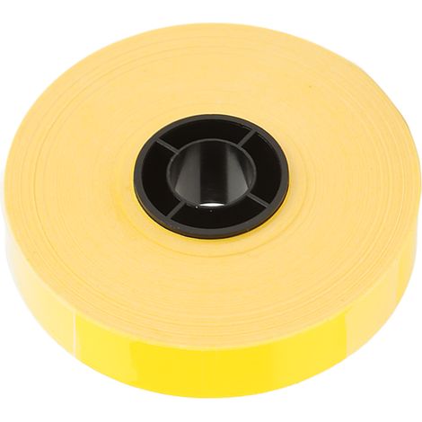 Machine de marquage de fil jaune, étiquettes autocollantes, mandrins d'étiquettes auto-adhésives, machine de codage (1/5)