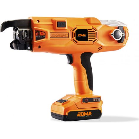 Edma – Ligatureuse sans fil électroportative – Alimentation automatique – Capacité de liage Ø 12 à 24 mm – Utilisation avec bobines de 100m (1/5)