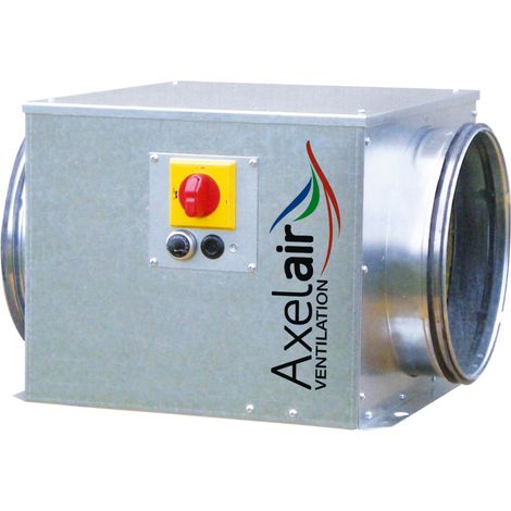 Caisson d'extraction moteur EC diamètre 125 mm MINIBLUE® - AXELAIR - CMS125