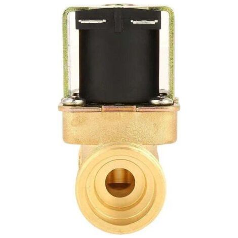BARKBUSTERS DC12V G3/4 Électrovanne électrique normalement fermée, Électrovanne en laiton, Électrovanne NC (G3/4 DC12V) (1/4)