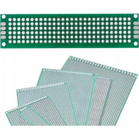 PCB prototipo universale bifacciale 20 x 80 mm (verde)