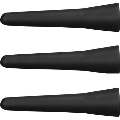 Adecuado para 3 antenas universales de coche, antena corta de coche pequeña de 6,5 cm (2,5 pulgadas), accesorio para radio de coche, entrada FM/AM M5 M6, color negro. (1/4)