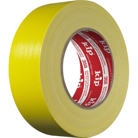 Nastro cemento / muro 358-44 giallo L.50m P.44mm Rl.KIP (Per 24) (1/2)