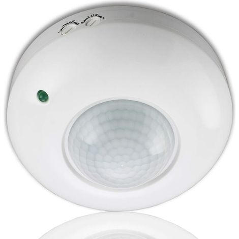 PIR Motion Detector Surface Ceiling Mount 360° Max 1200W (1/5)