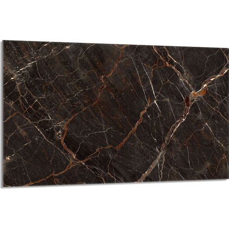 Glasherdschutzplatte 80x52 Marmor (1/5)