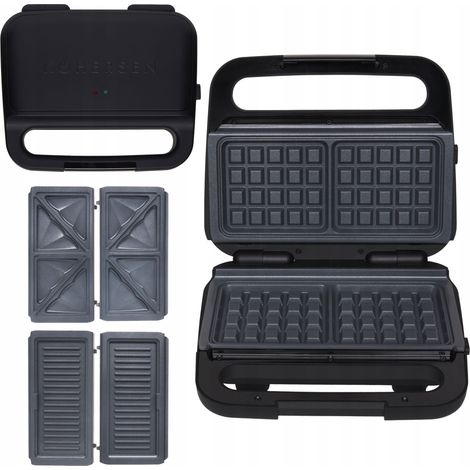 Tostapane KOHERSEN NX Ceramic Max 3 in 1 nero opaco, 1 pezzo. (1/5)