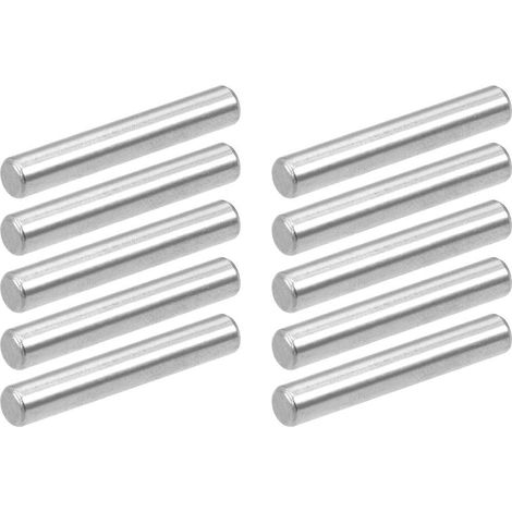 10Pcs 4mm x 25mm Goupille 304 INOX Acier Chevilles Support Étagères Argenté (1/5)