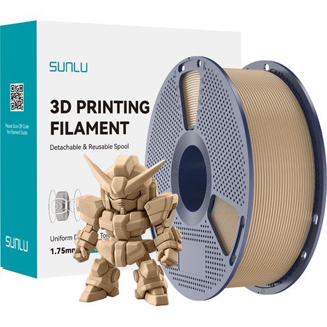 Filamento SUNLU PLA+ 2.0 1,75 mm 1 kg (rovere) (1/5)