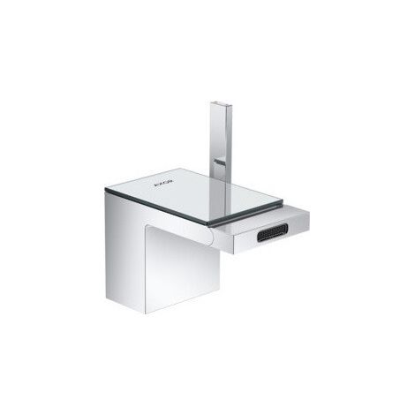 mitigeur bidet, bonde push-open chromée/miroir