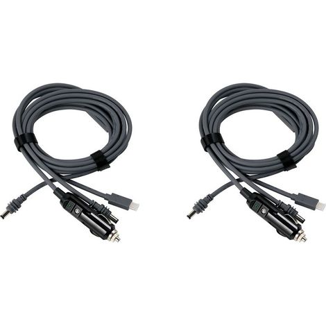 Geeignet für 2 Starlink-Stromkabel, TYPE-C-Autoladegerät, 3-in-1-USB-Stromkabel, 3 Meter.