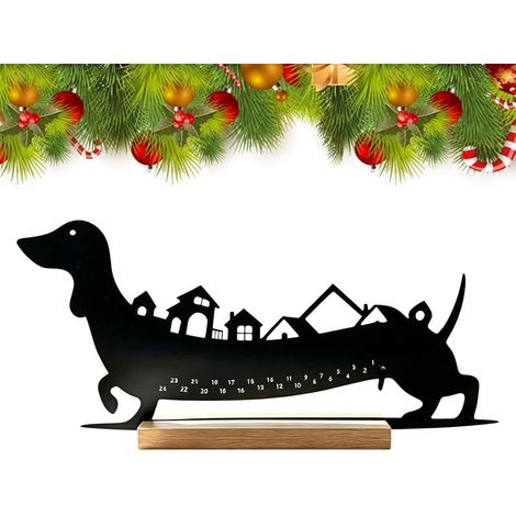 Adventskalender-Skulptur-Countdown fürs Büro (1/5)