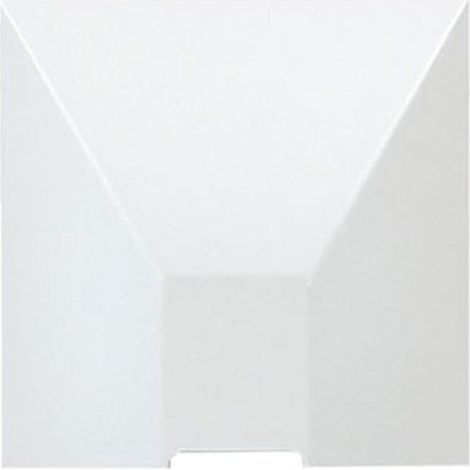 NILOÉ SCHRITT 864178 Kabelauslassabdeckung mattweiß